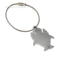 Promotionele cadeau -metalen sleutelhanger /aangepaste sleutelring